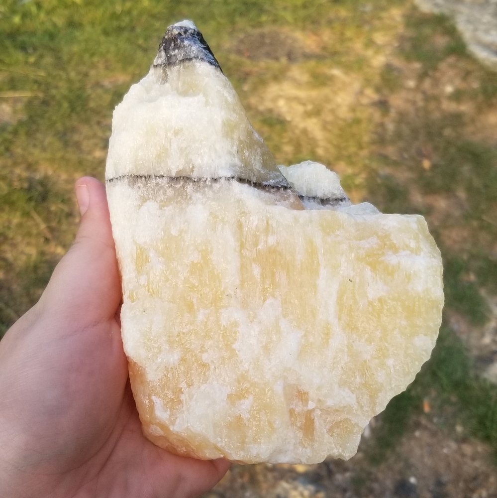 Raw Orange Calcite